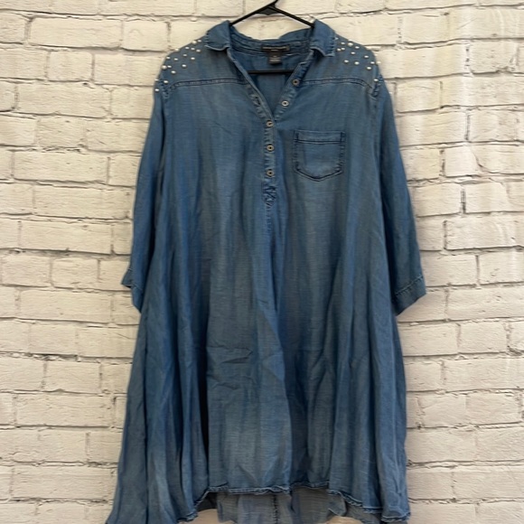 Chelsea & Theodore Dresses & Skirts - Women’s Chelsea & Theodore jean dress 1X